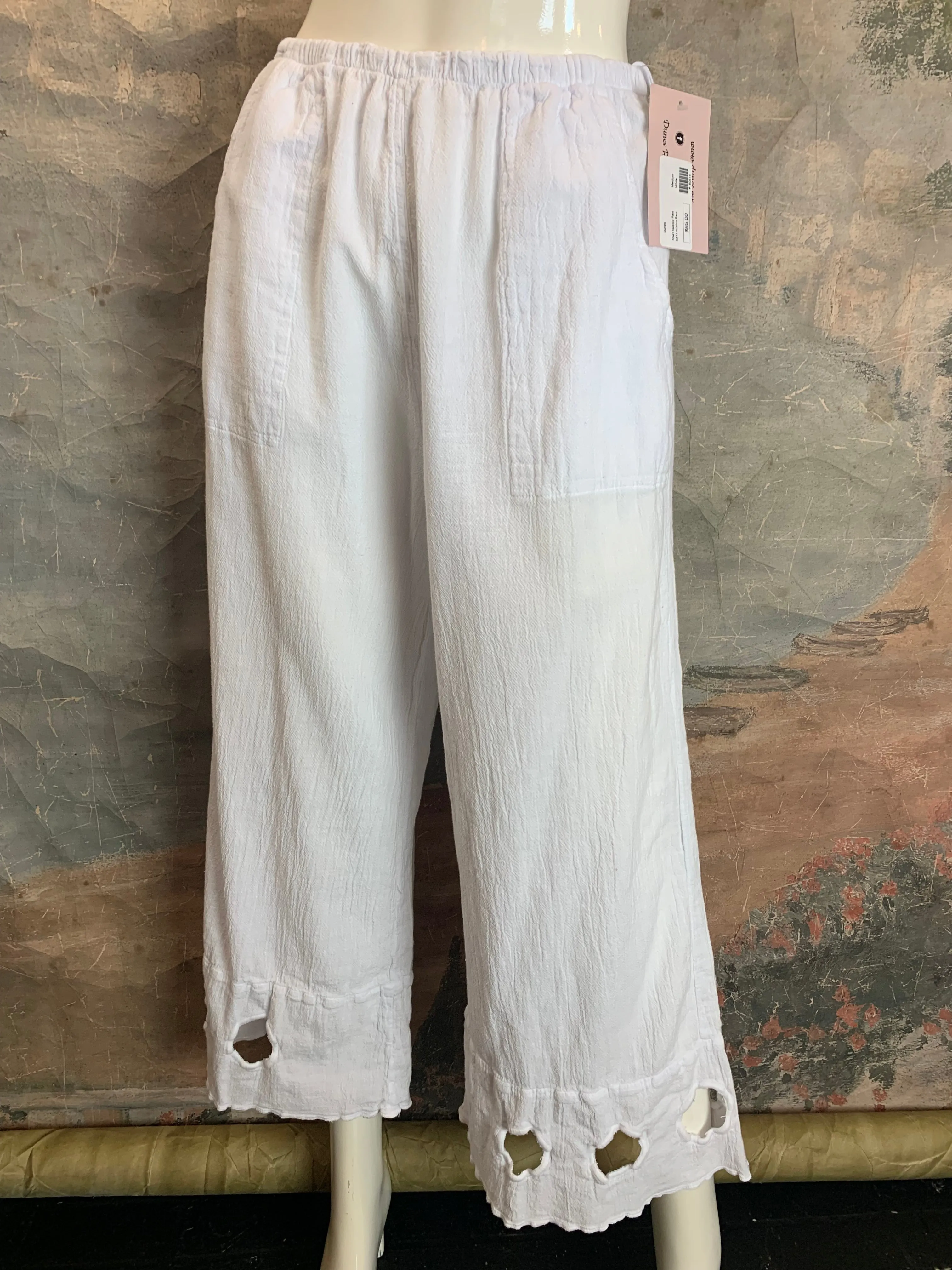 5341 Núbico Pant-WHITE