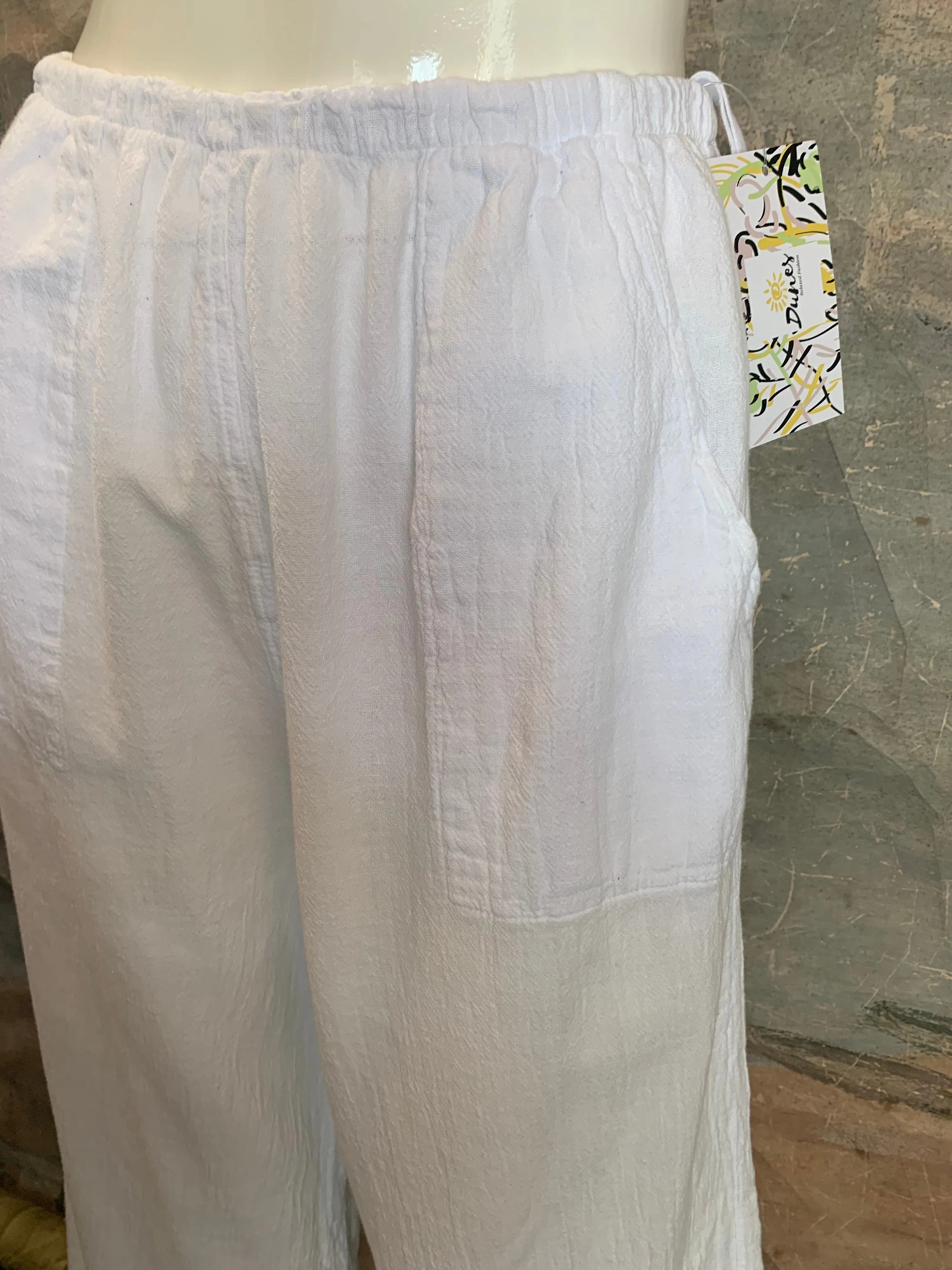 5341 Núbico Pant-WHITE