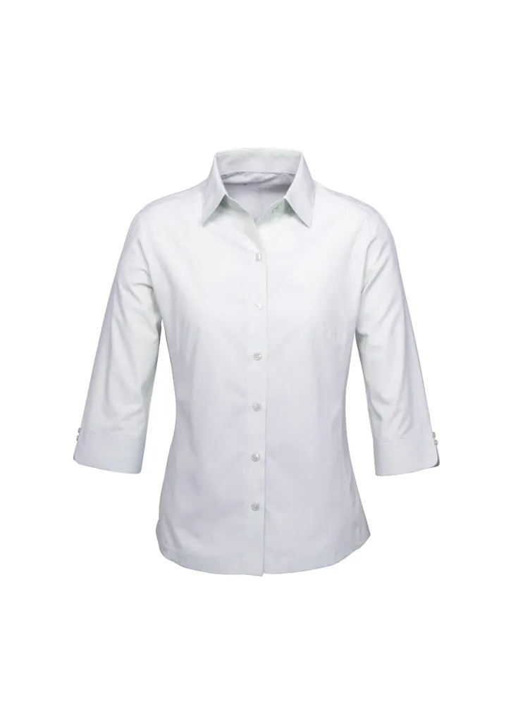 Ambassador Womens 3/4 Sleeved Dress Shirt