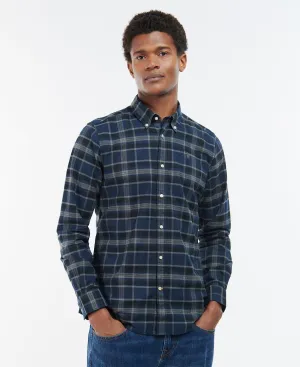 Barbour - Helton Tailored Shirt, Navy (XXL Only)