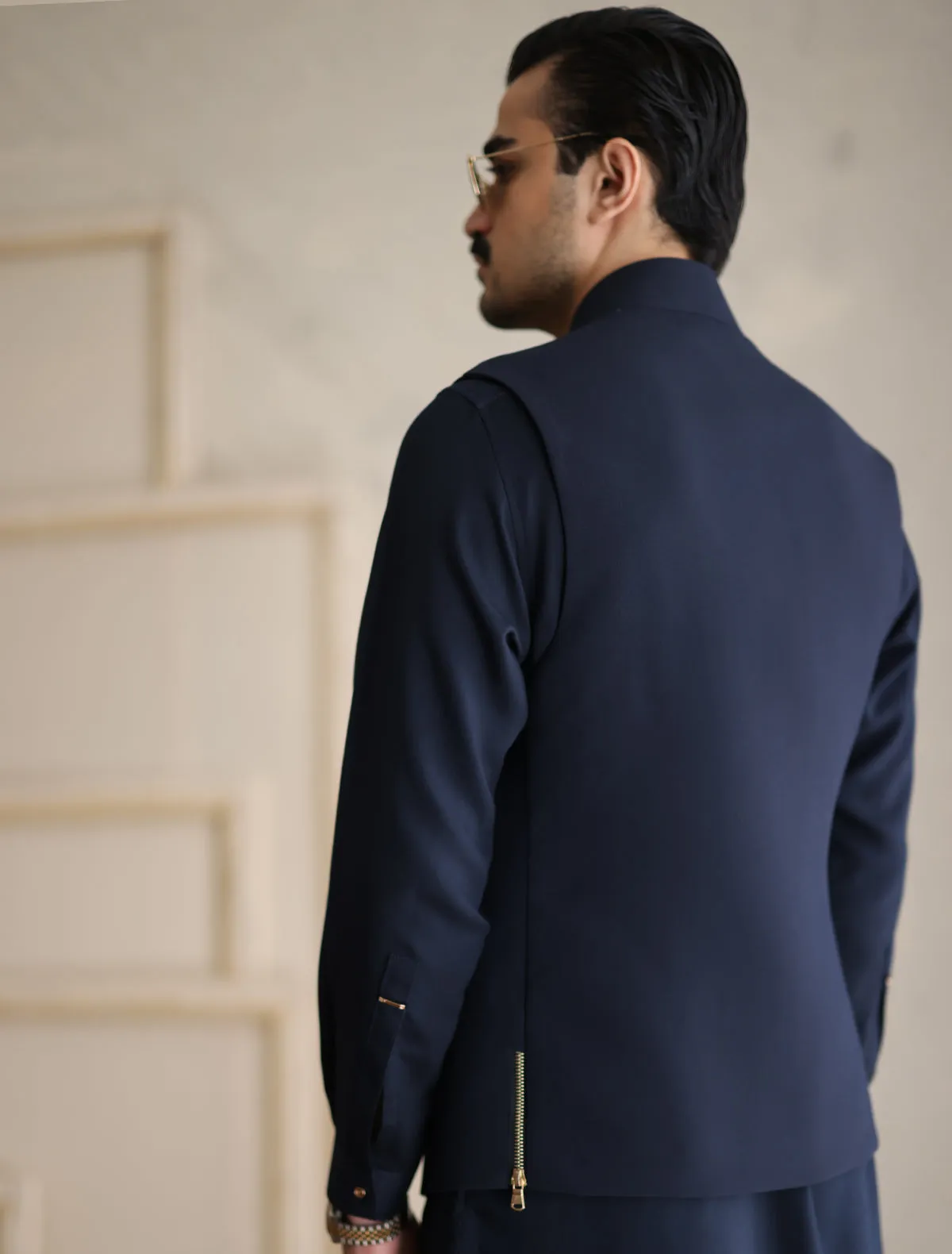 BLUE CLASSIC WAISTCOAT