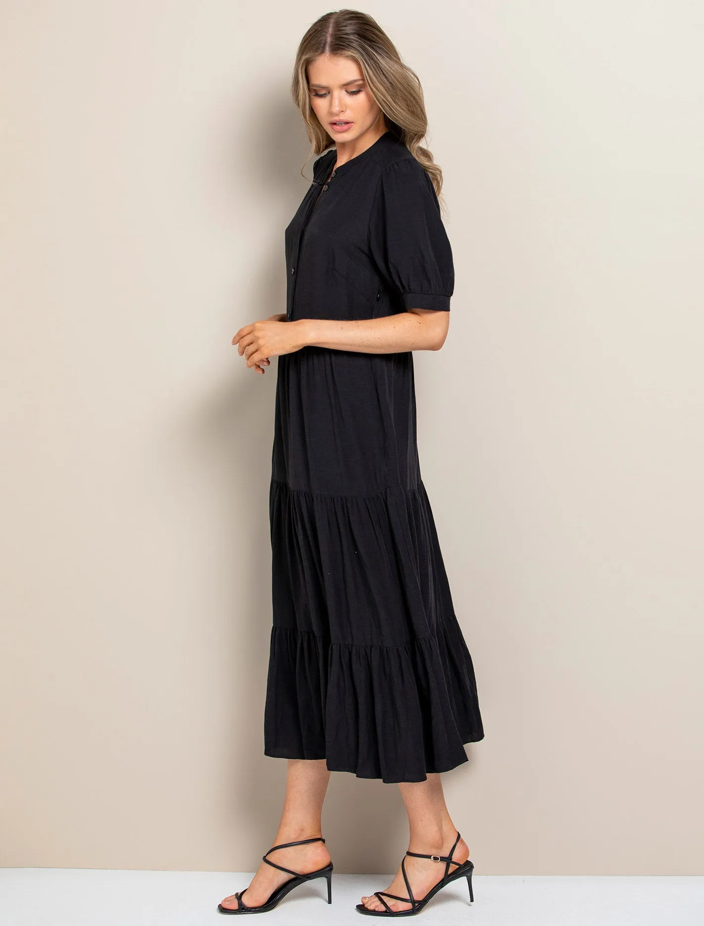 Camilla Tiered Shirt Dress