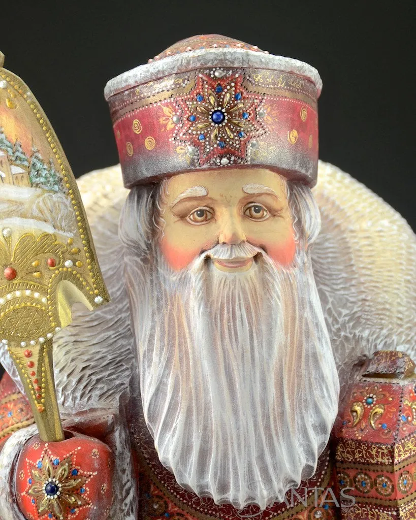 Christmas Elegance Jeweled Russian Santa