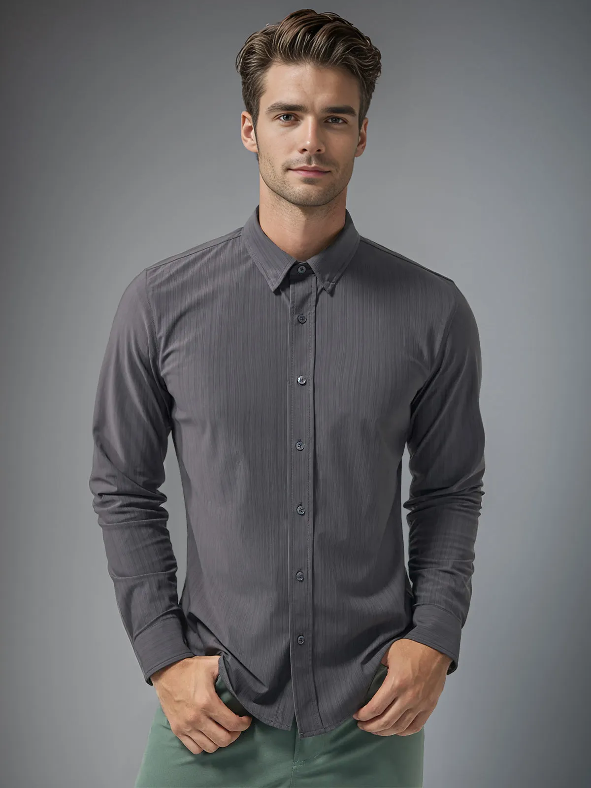 Commuter Performance Stylish Dress Shirt