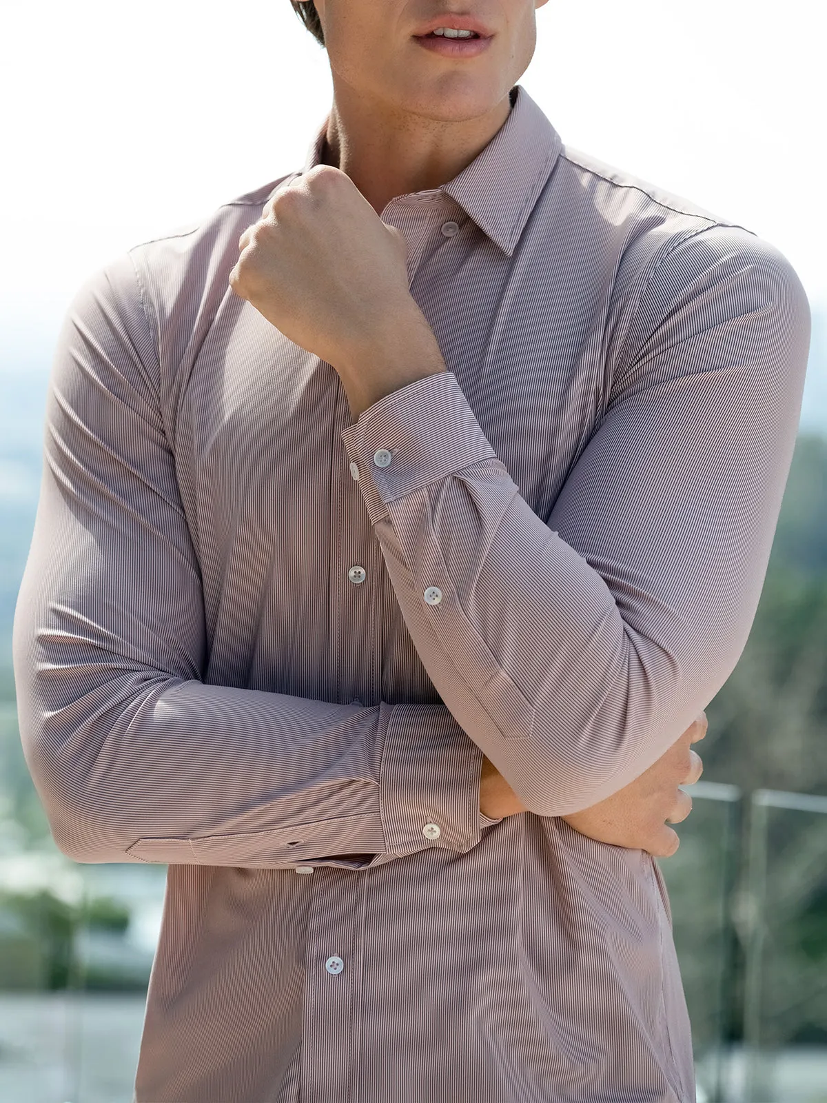 Commuter Performance Stylish Dress Shirt