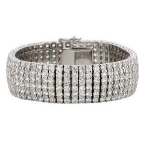 Cubic Zirconia Elegance Formal Bracelet