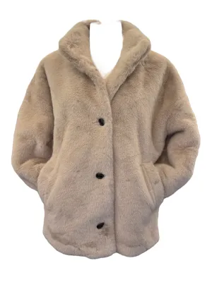 Hartford Women Venus Faux Fur Coat Natural