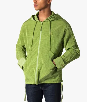 Hooded Blouson Jacket