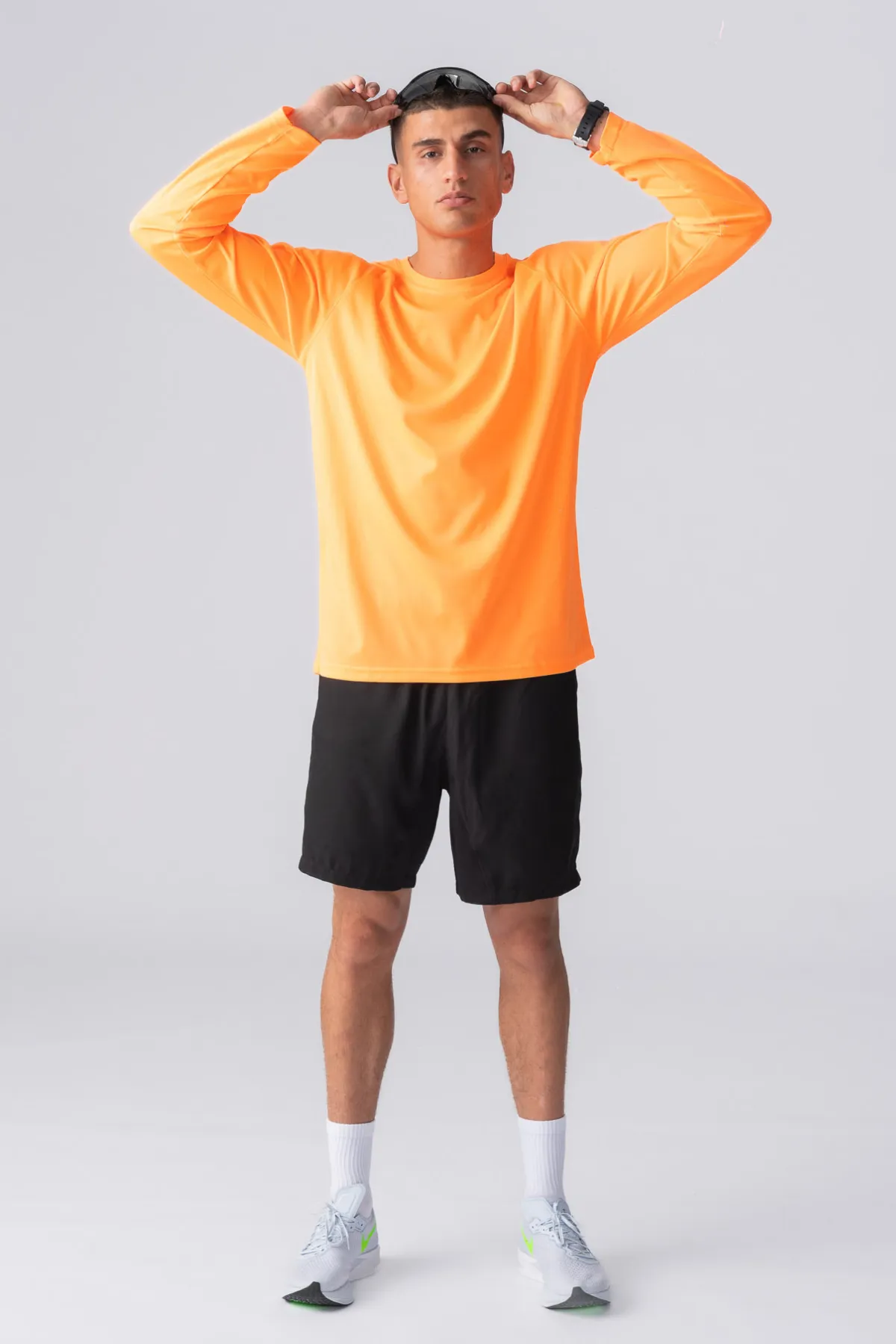 Long-sleeved Training T-shirt - Orange