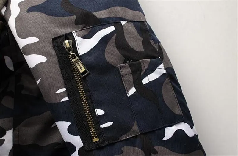 Luxury Camouflage Winter Parka/Down Jacket