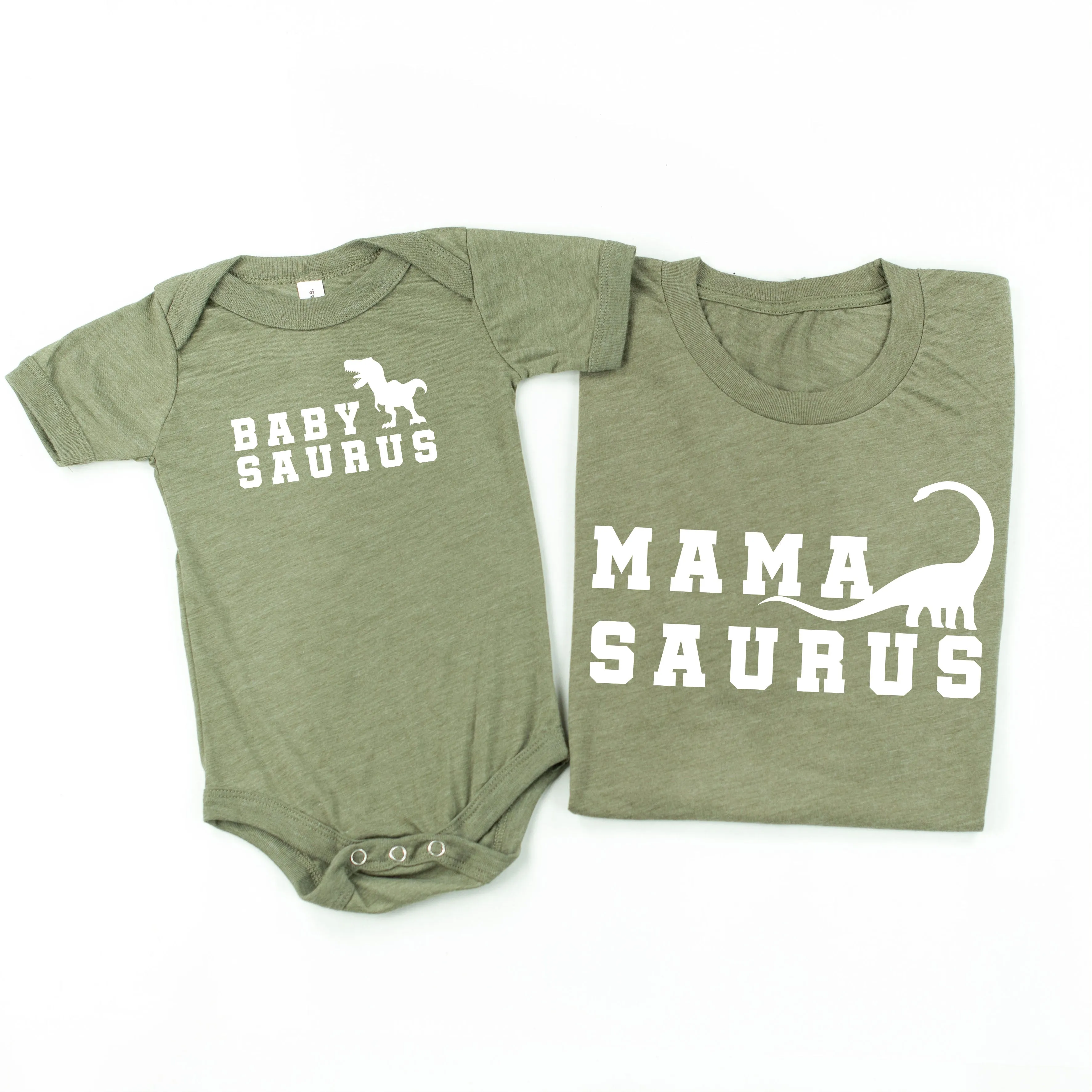 Mamasaurus / Babysaurus | Set of 2 Shirts