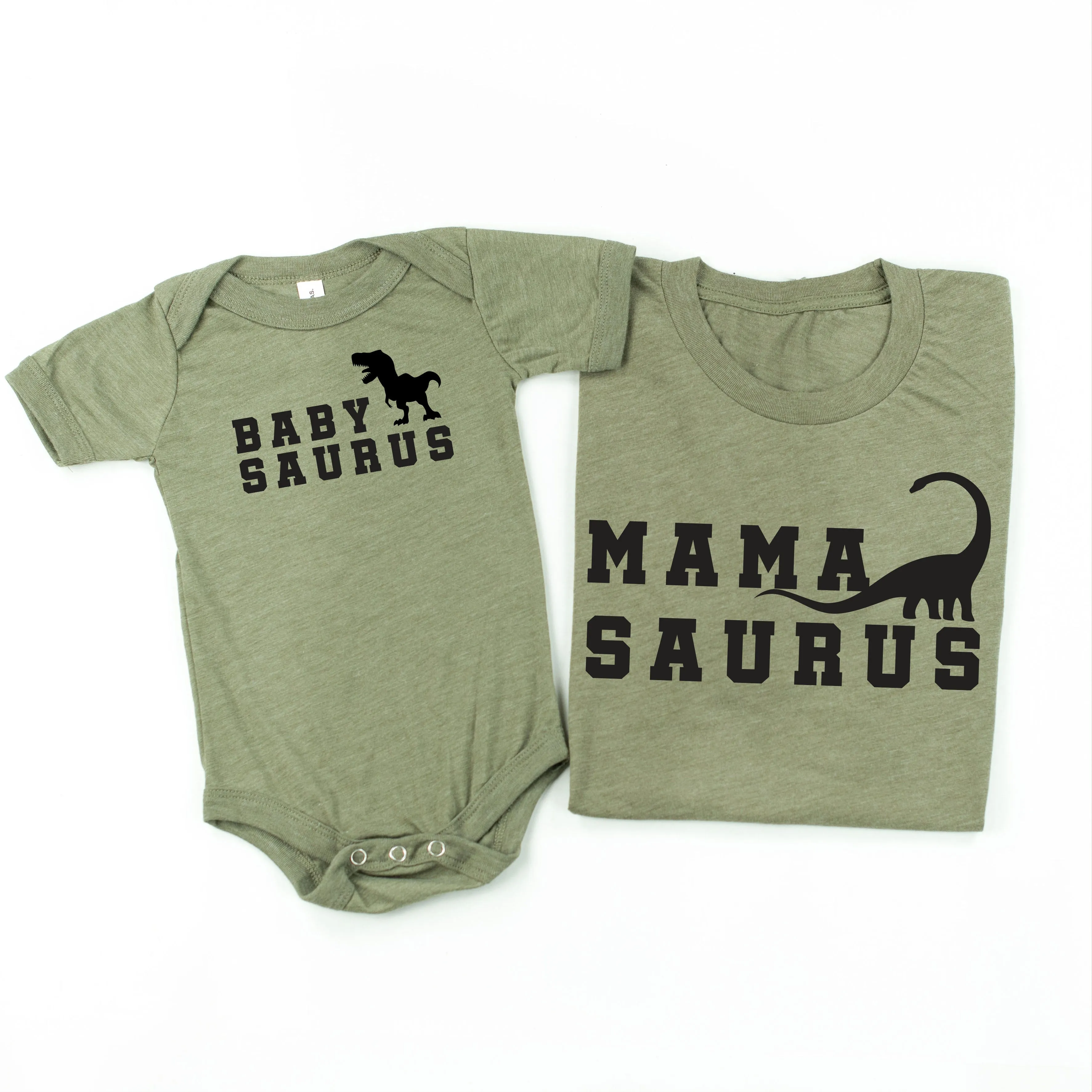 Mamasaurus / Babysaurus | Set of 2 Shirts