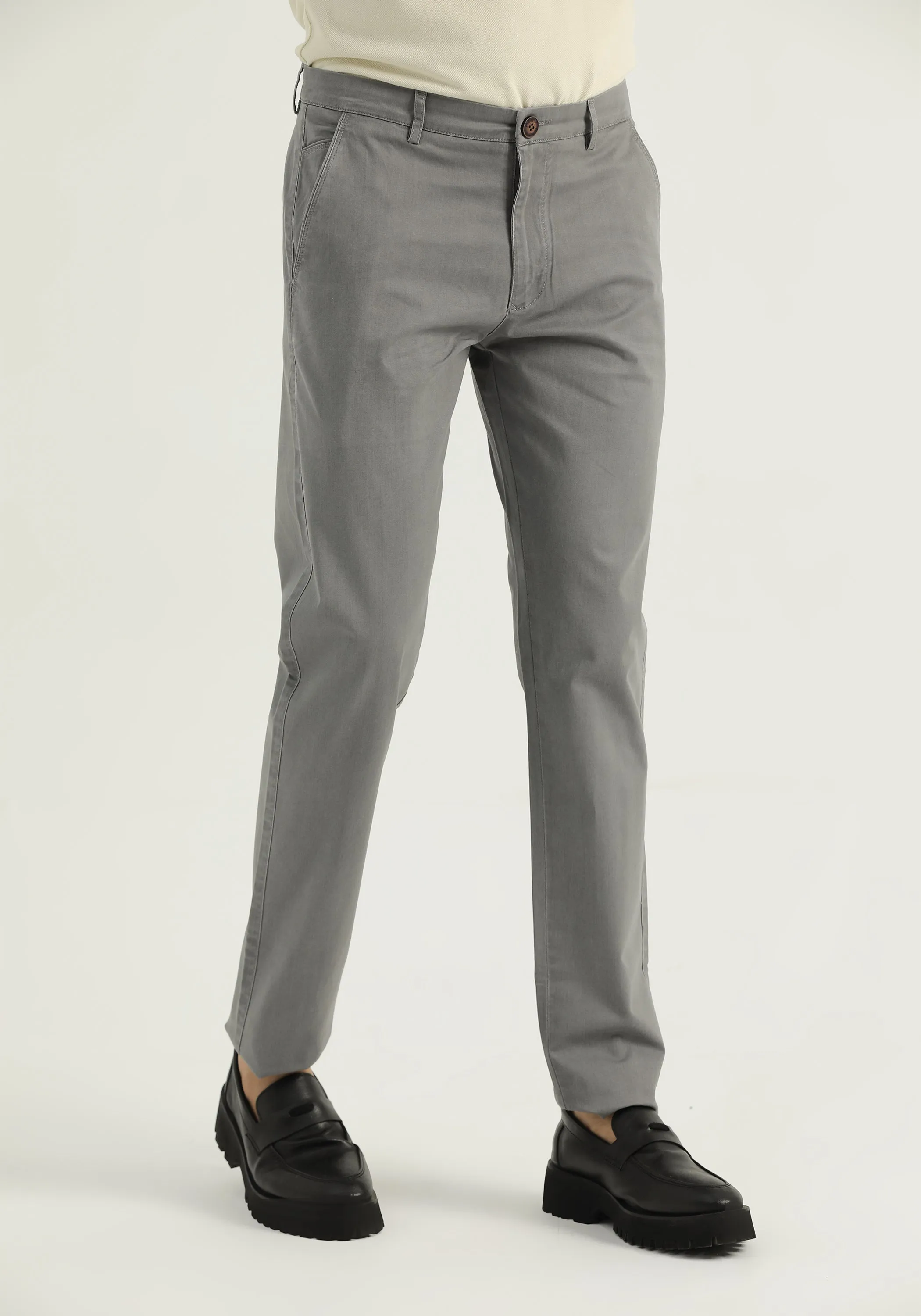 Man Steel Cotton Pant