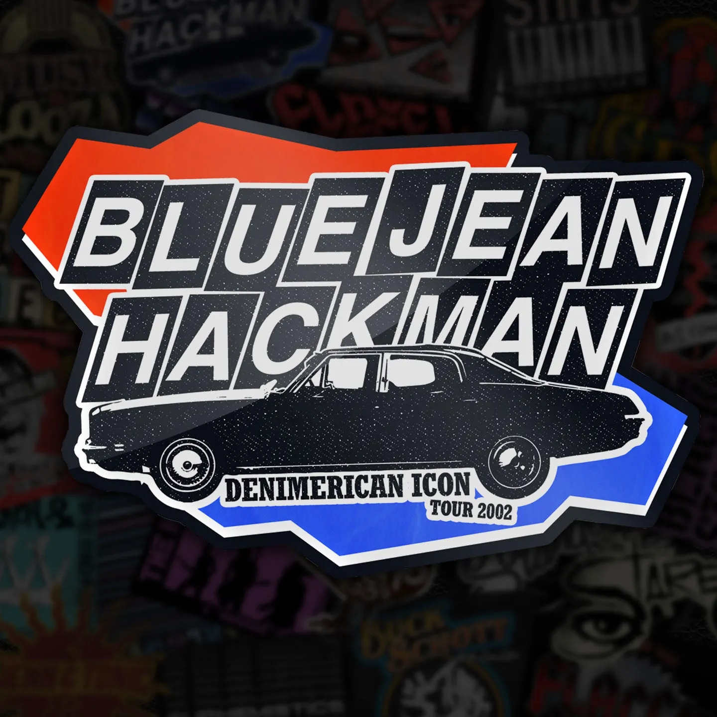 MB #29 - BLUE JEAN HACKMAN - Sticker