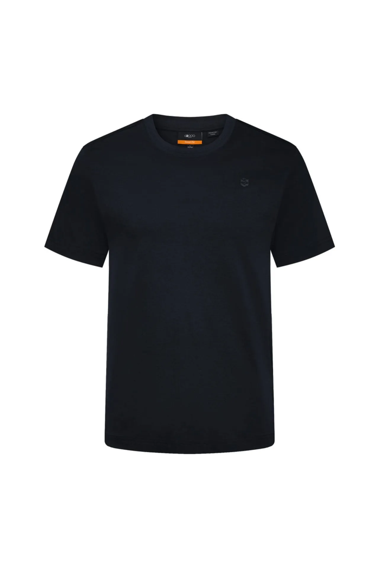 Mercerized Cotton Smart Fit Short Sleeve T-Shirt with Logo