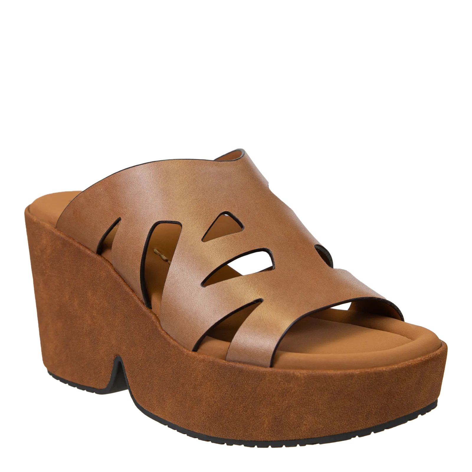 NAKED FEET - BRIO in BROWN Heeled Sandals