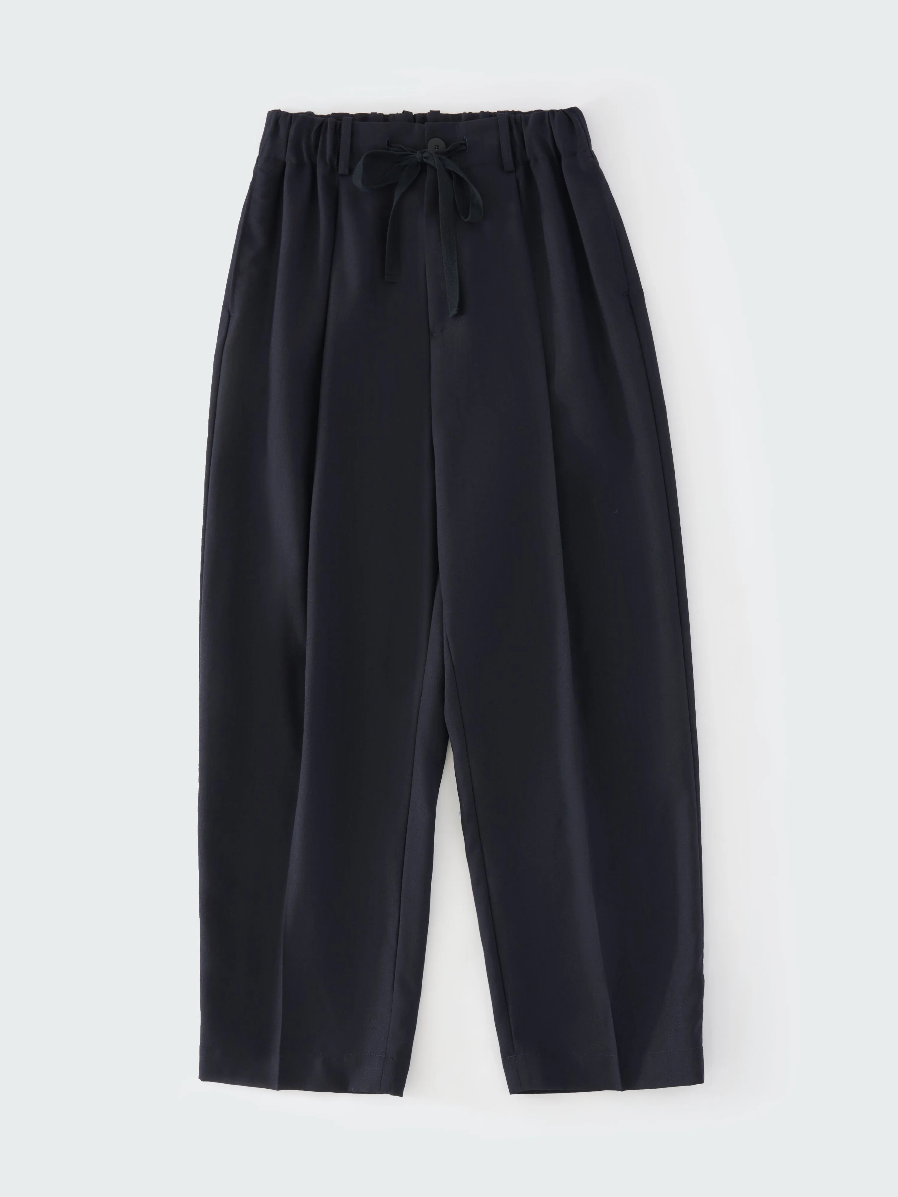 Noam Tropical Wool Pant in Darkest Navy