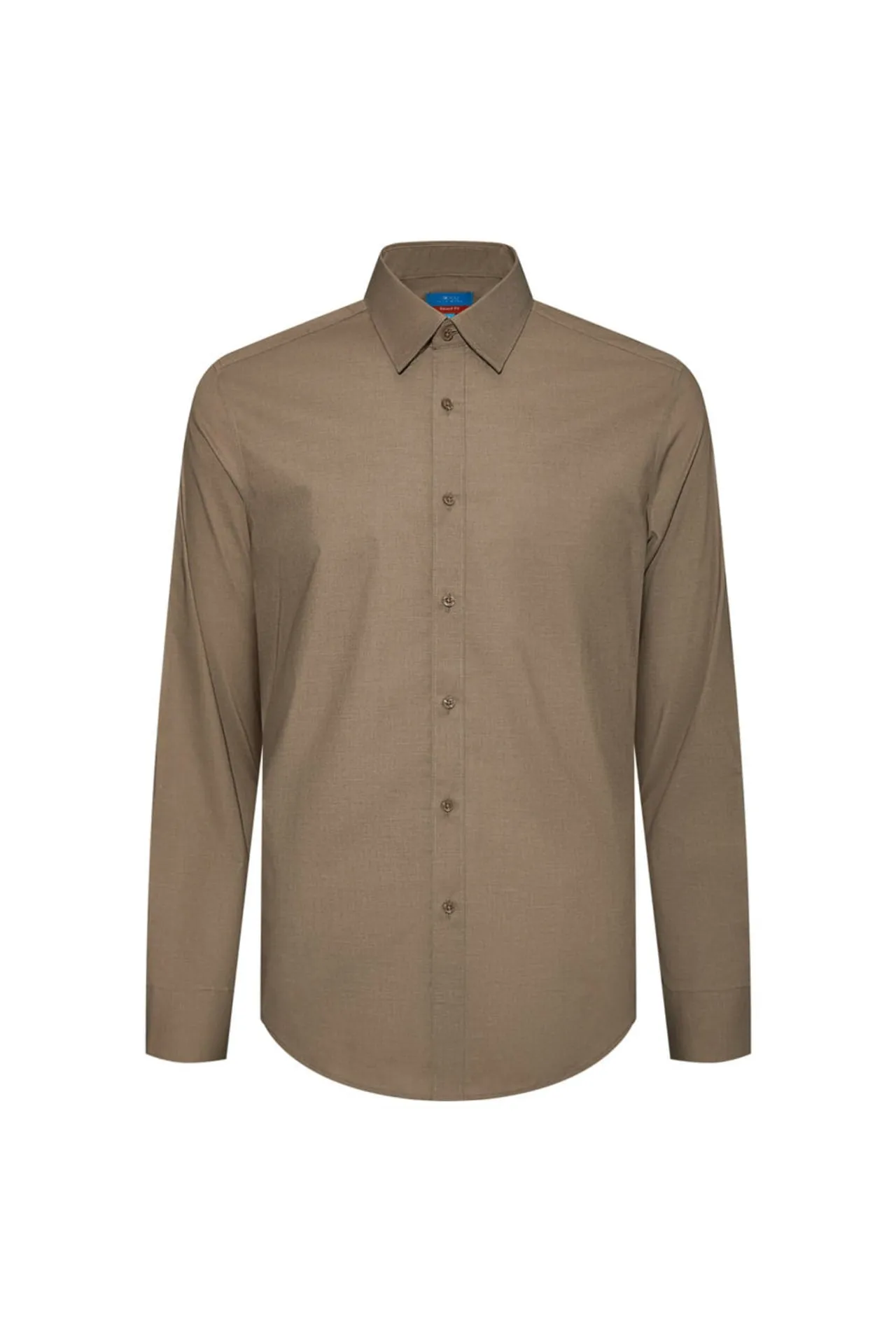 Non-Iron Easy Care Smart Fit Poplin Shirt