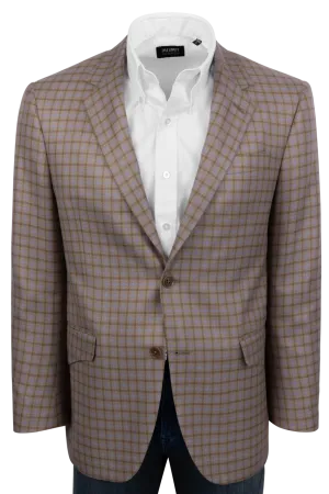 Pinto Ranch Tan Plaid Sport Coat