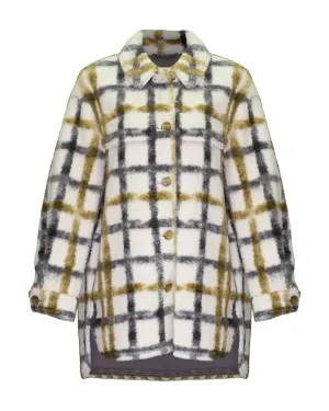 Plaid Sherling Coat