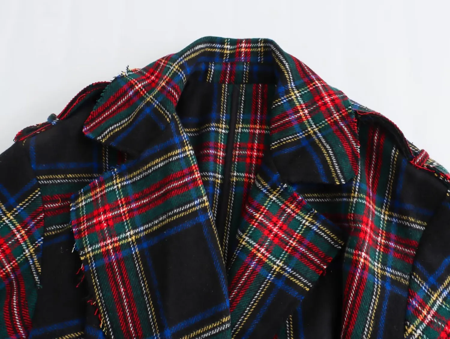 Pre Order:  Classic Plaid Belted Trench Coat