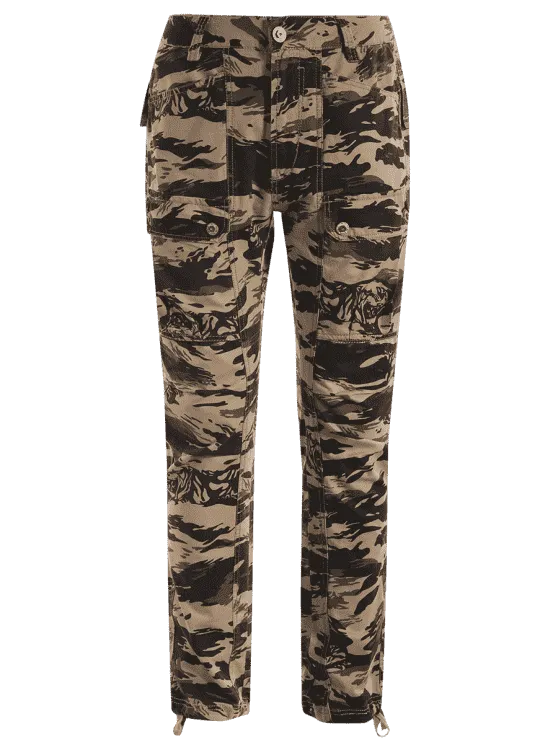 Pretty Pockets Camo Pants