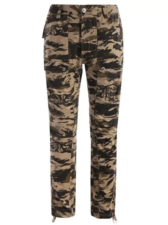 Pretty Pockets Camo Pants