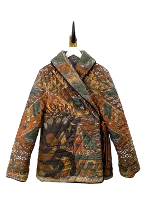 Sabina Savage "The Wind Horse" Quilted Jacket Coal