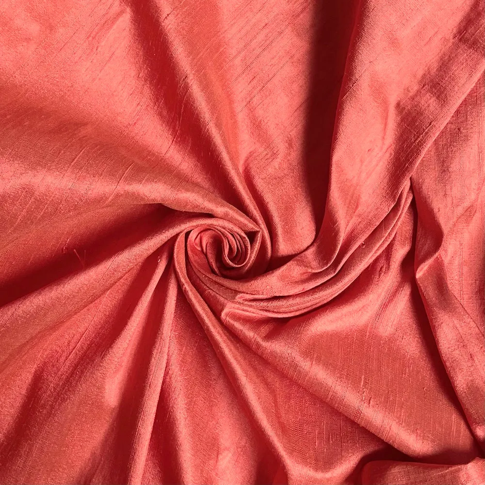 Silk Dupioni - Coral