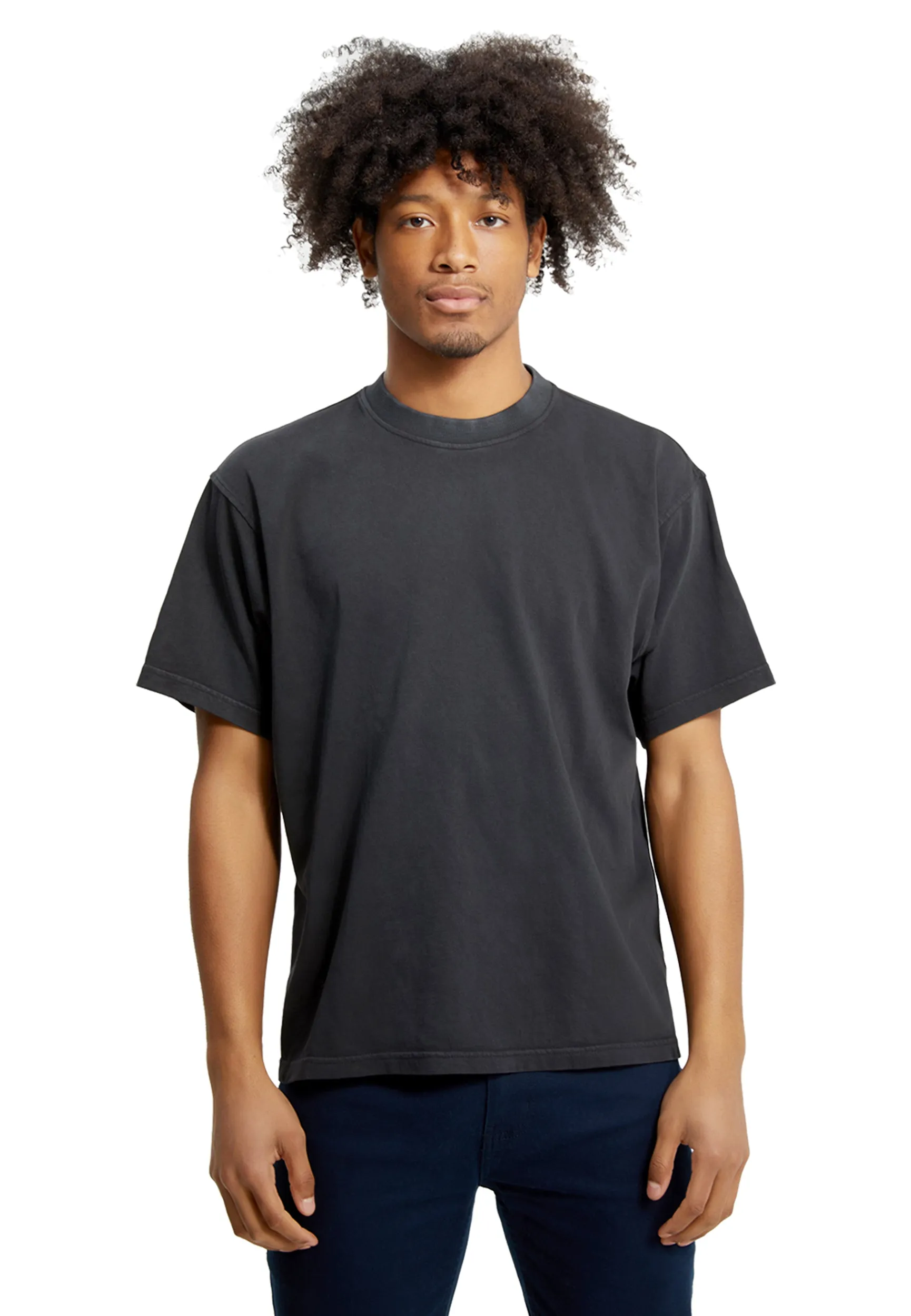 Streetwear Heavyweight Short Sleeve Tee - Black