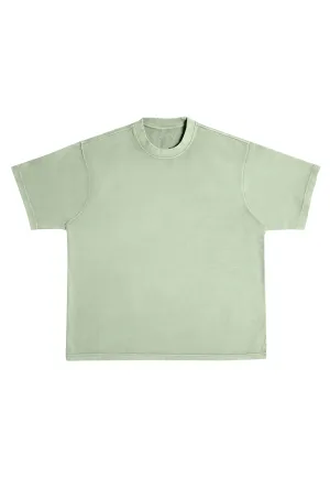 Streetwear Heavyweight Women Short Sleeve - Oil Green