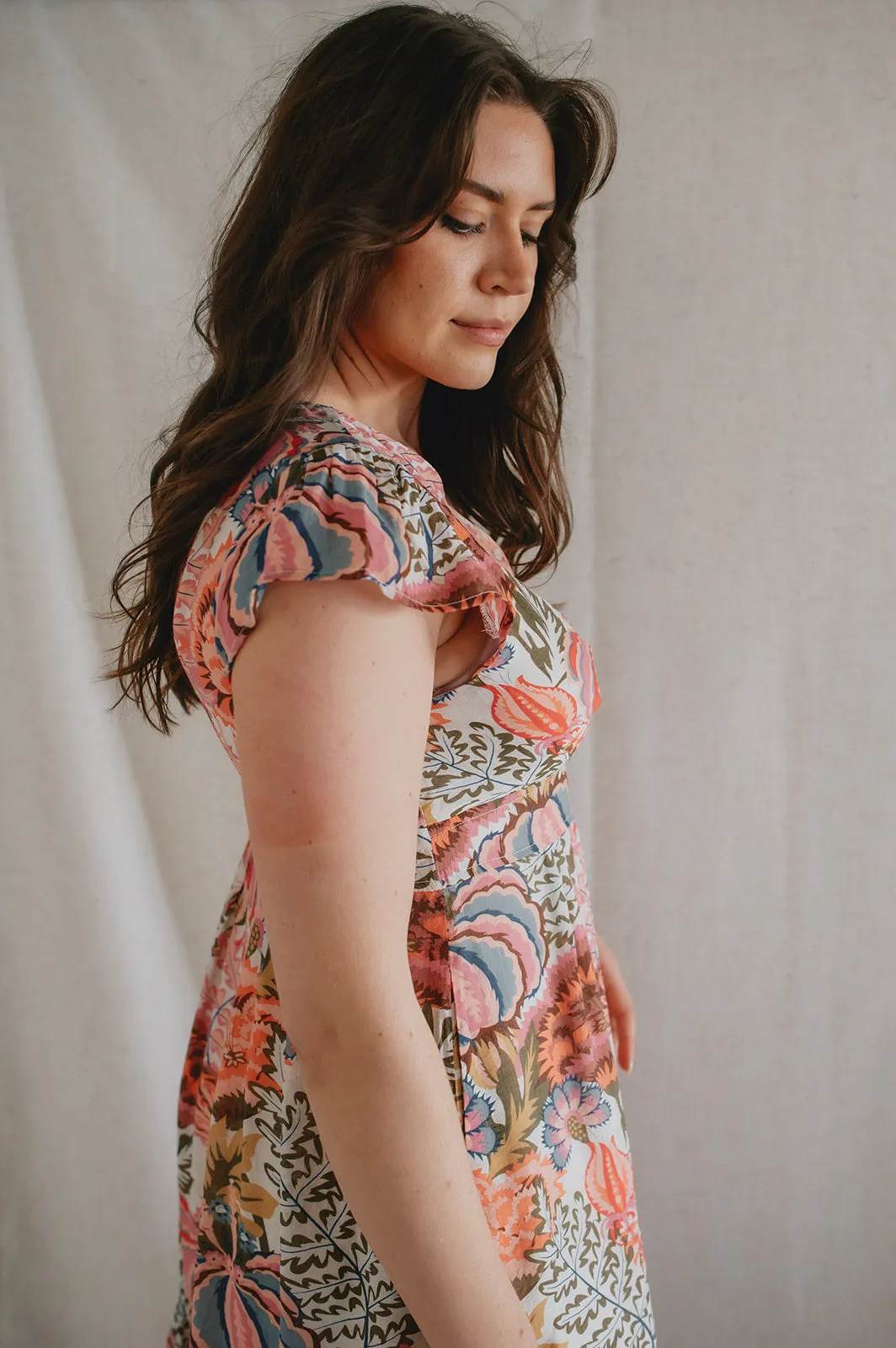 The Bryony Floral Midi Dress