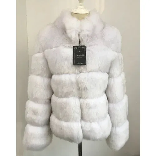 Thick Luxury Faux Fox Fur Coat