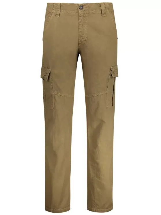 Trendy Straight Cargo Pants with Multi Pockets