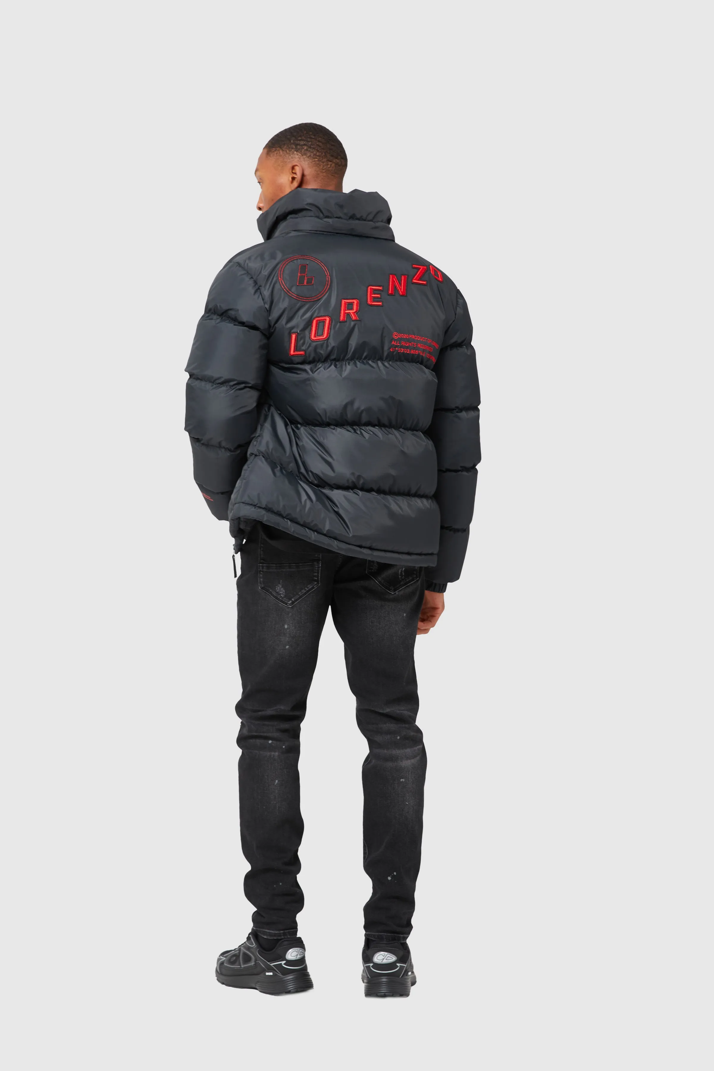 VANTAGE JACKET - BLACK/RED