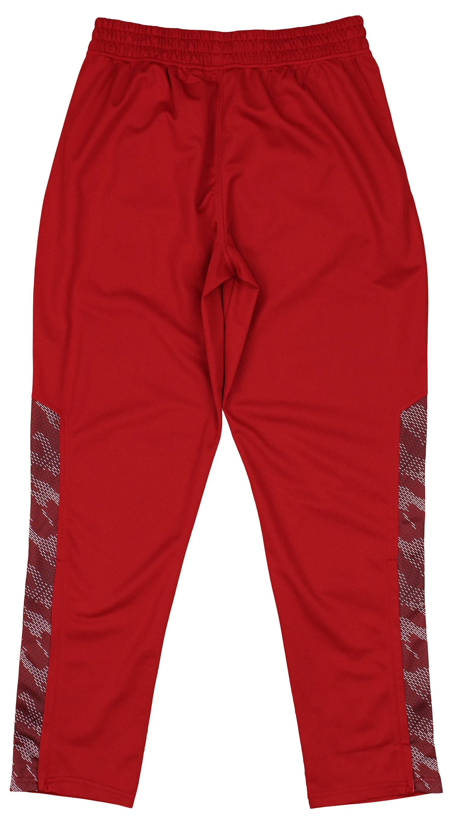 Zubaz NFL Men's Arizona Cardinals Viper Accent Elevated Jacquard Track Pants